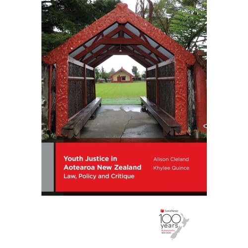 Cover of Youth justice in Aotearoa New Zealand