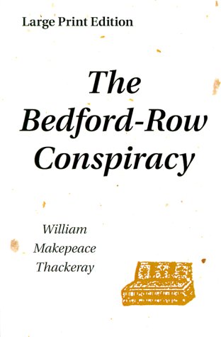 The Bedford-Row Conspiracy book cover