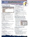 Corel WordPerfect 9.0 Quick Source Reference Guide