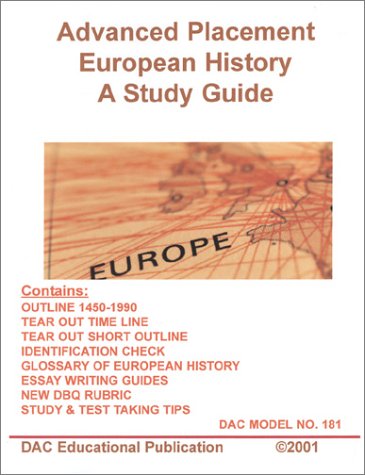 Cover of AP European History 2021 and 2022 Study Guide