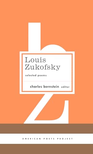 Louis Zukofsky (By: Louis Zukofsky,Charles Bernstein) cover