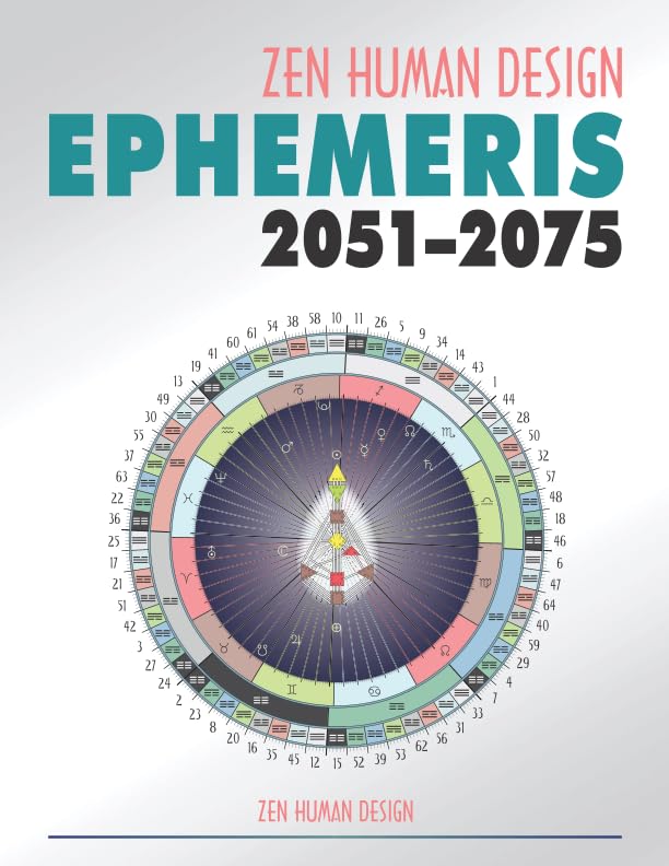 Zen Human Design Ephemeris 2051–2075