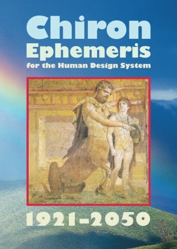 Chiron Ephemeris for Human Design 1921–2050