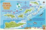 Virgin Islands Map Coral Reef Creatures Guide Franko Maps Laminated Fish Card