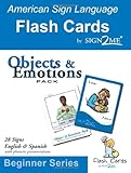 Sign2me Flash Cards Objects Emotions Pack Beginner Series