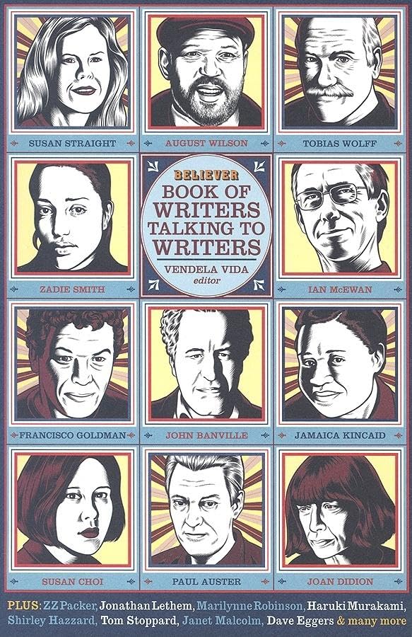 The Believer Book of Writers Talking to Writers book cover