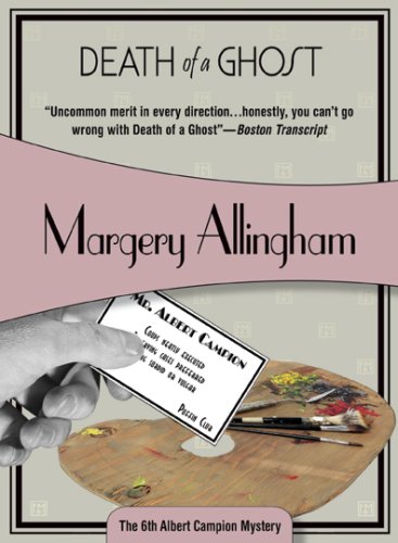 Death of a Ghost (By: Margery Allingham) cover