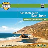 Mad Maps Get Outta Town Scenic Road Trips Map San Jose Gotsjc1