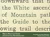 White Mountain Guide: A Centennial Retrospective
