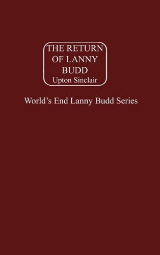 The Return of Lanny Budd book cover