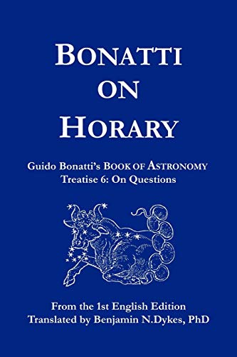 Portada de Bonatti on Horary