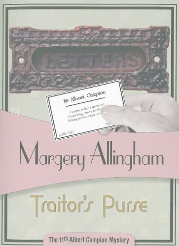 Traitor's Purse (By: Margery Allingham) cover