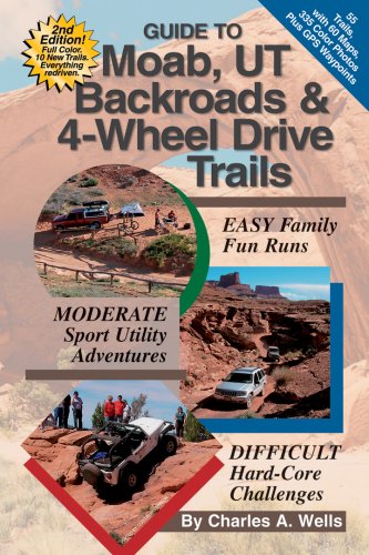 Guide to Moab, UT Backroads & 4-Wheel Drive Trails book cover