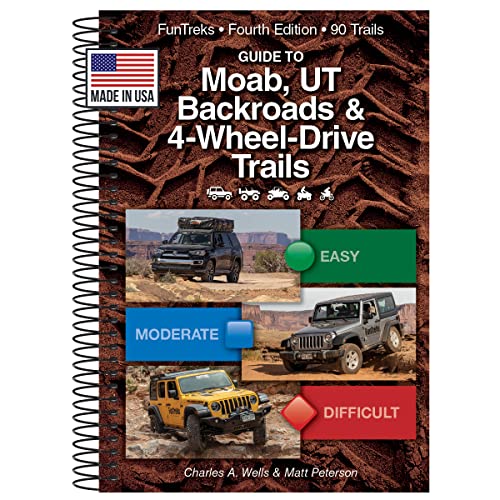 Guide to Moab, UT Backroads & 4-Wheel-Drive Trails book cover