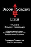 Blood Sorcery Bible Volume 1: Rituals in Necromancy - Sorceress Cagliastro