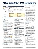 Microsoft Sharepoint 2010 Quick Reference Guide Introduction Cheat Sheet Of Instructions Tips Shortcuts Laminated Card