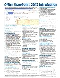 Microsoft Sharepoint 2013 Quick Reference Guide Introduction Cheat Sheet Of Instructions Tips Laminated Card