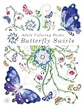 Adult Coloring Books Butterfly Swirls Coloring Books For Adults Relaxation Over 40 Images