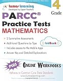 Common Core Assessments And Online Workbooks Grade 4 Mathematics Parcc Edition Common Core State Standards Aligned