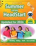 Summer Learning Headstart Grade 6 To 7 Fun Activities Plus Math Reading And Language Workbooks Bridge To Success With Common Core Aligned Resources And Workbooks