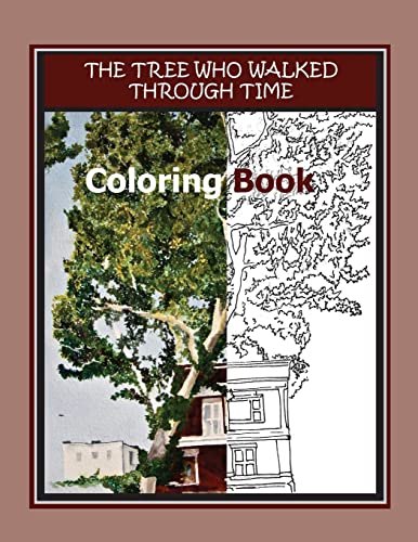 Cover of Tree Who Walked Through Time Coloring Book
