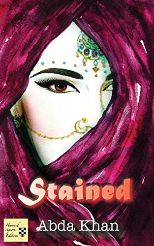 Stained book cover