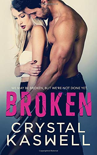 Broken book cover