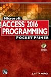 Microsoft Access 2016 Programming Pocket Primer