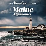 2019 Maine Lighthouses Down East Wall Calendar