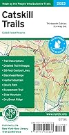 Catskill Trails Map, 2023: Catskill Forest Preserve