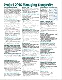 Microsoft Project 2016 Quick Reference Guide Managing Complexity Windows Version Cheat Sheet Of Instructions Tips Shortcuts Laminated Card