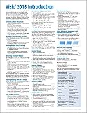 Microsoft Visio 2016 Introduction Quick Reference Guide Windows Version Cheat Sheet Of Instructions Tips Shortcuts Laminated Card