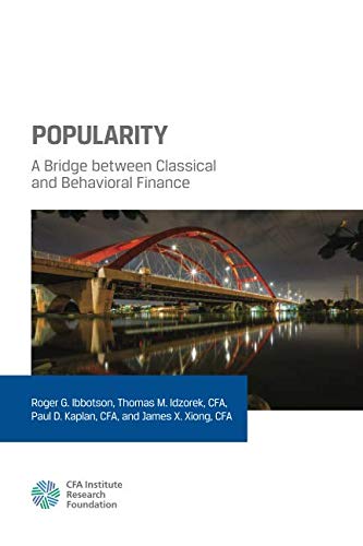 Cover of Popularity: A Bridge Between Classical and Behavioral Finance