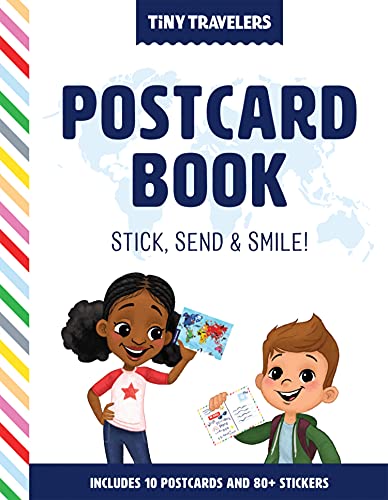 Cover of Tiny Travelers Postcard Book