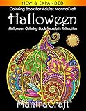 Coloring Book for Adults: MantraCraft Halloween: Halloween Coloring Book for Adults Relaxation