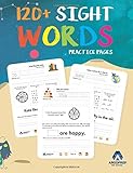 Sight Words Practice Workbook For Preschoolers To 3rd Grade Learn The Top 100 Highfrequency Words With Our Engaging Activity Workbook That Helps Increase Their Reading Comprehension Level