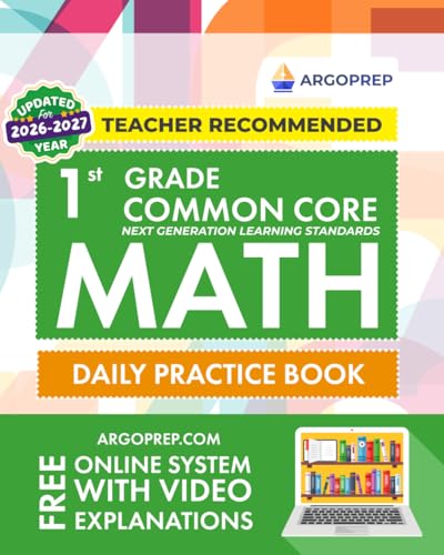 1st Grade Common Core Math: Daily Practice Workbook cover