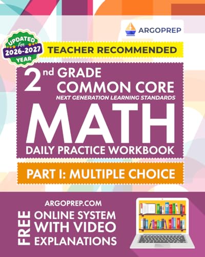 2nd Grade Common Core Math: Daily Practice Workbook cover