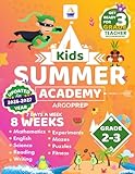Kids Summer Academy By Argoprep Grades 23 12 Weeks Of Math Reading Science Logic Fitness And Yoga Online Access Included Prevent Summer Learning Loss