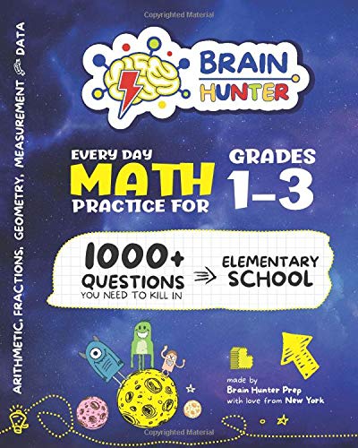 Every Day Math Practice: 1000+ Questions cover