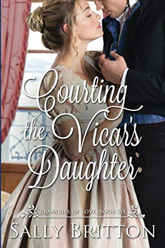 Courting the Vicar's Daughter book cover