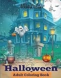 Halloween Coloring Book Halloween Adult Coloring Book Happy Halloween Designs