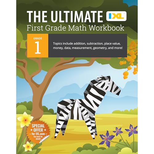The Ultimate Grade 1 Math Workbook cover