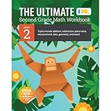 IXL The Ultimate 2nd Grade Math Workbook, Mathematics Book for Kids Ages 7-8 Covering Addition, Subtraction, Place Value, Geometry, Measuring, and More