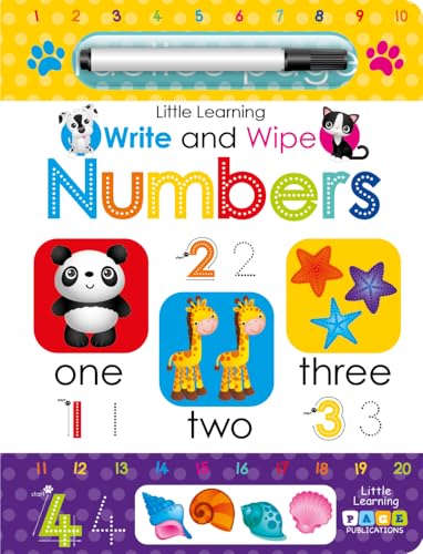 Cover of Write and Wipe Numbers
