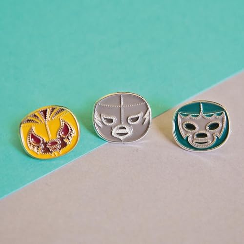 Cover of Lucha Libre Enamel Pins