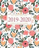 Pretty Simple Planners 2019 2020 Planner Weekly And Monthly Calendar Schedule Academic Organizer Inspirational Quotes And Floral Cover July July 2020 20192020 Pretty Simple Planners