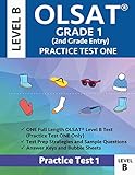Olsat Grade 1 2nd Grade Entry Level B Practice Test One Gifted And Talented Prep Grade 1 For Otis Lennon School Ability Test