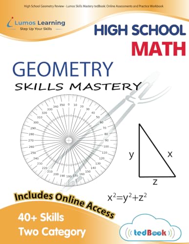 High School Geometry Review: Lumos Skills Mastery cover