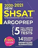 Shsat Prep By Argoprep New Shsat 5 Fulllength Practice Tests Online Comprehensive Prep Video Practice Tests